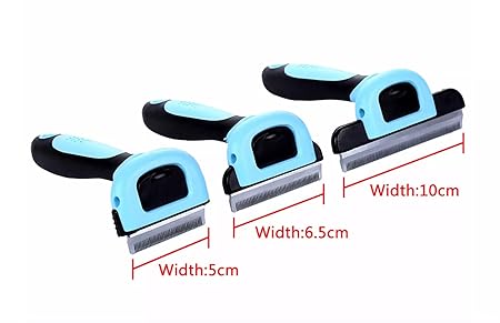 Cat and dog grooming brush for shiny healthy coat