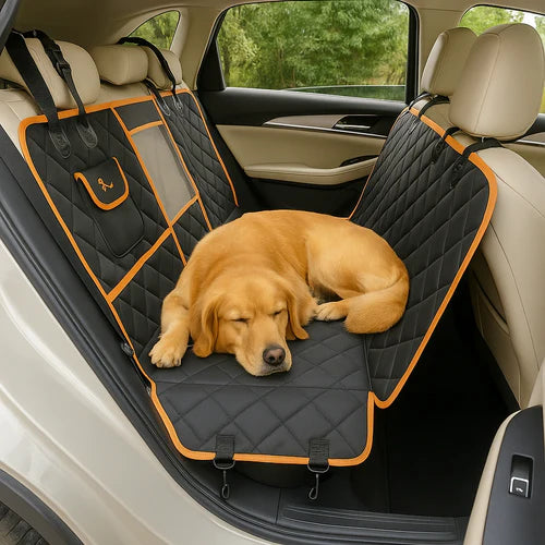 Waterproof Dog Car Seat Cover for Pet Travel