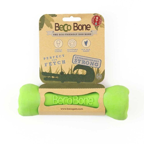 Durable eco-friendly dog chew bone made with rice husk – Petspalz