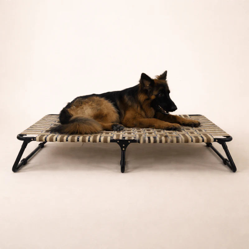 FlexWeave cooling elevated dog bed heavy duty raised bed for large dogs