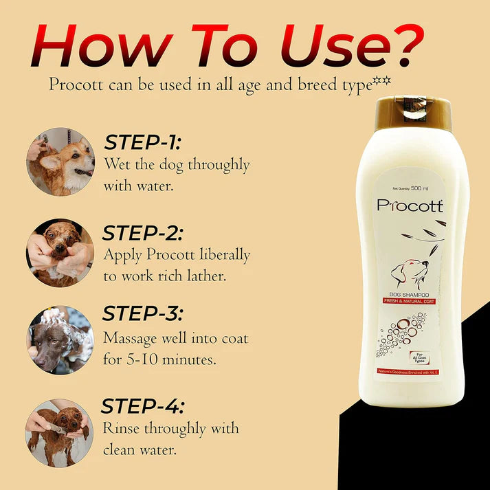 Herbal shampoo for healthy shiny pet coat – Petspalz