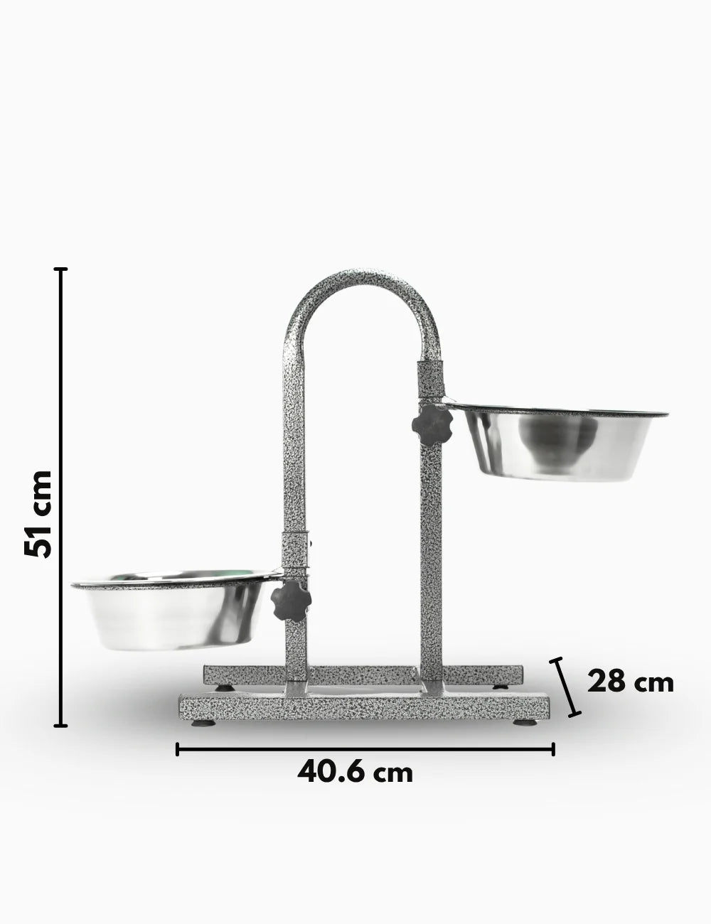 large dog feeding station
