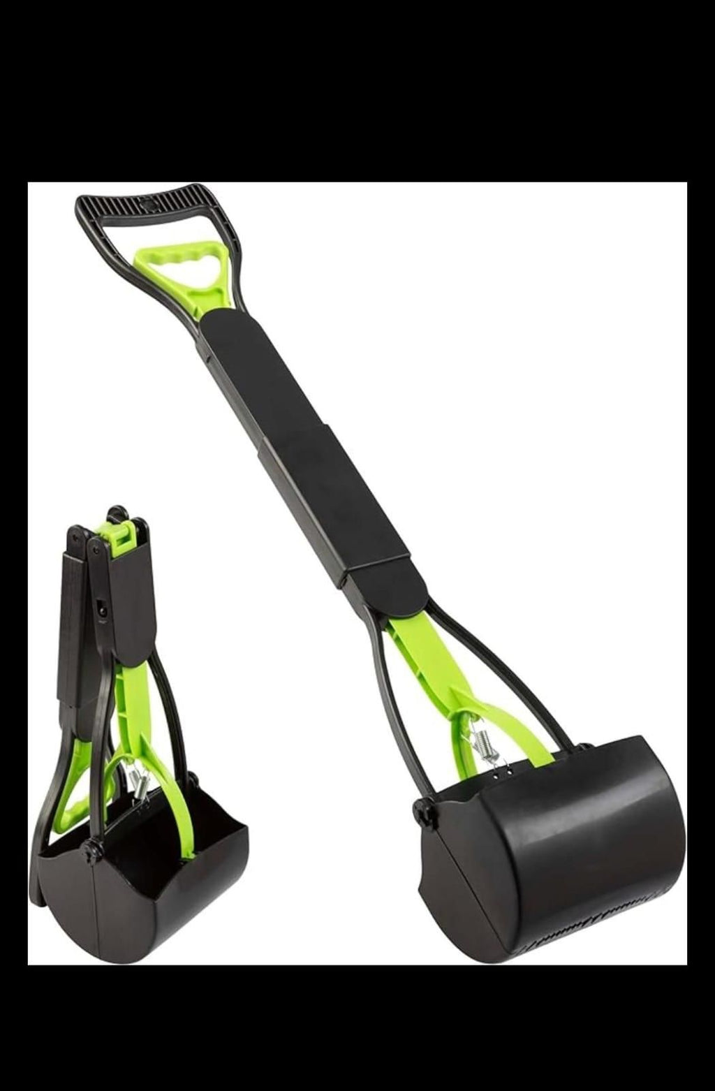 Portable dog poop cleaning tool for outdoor walks