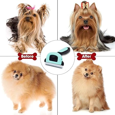 Professional deshedding tool reduces shedding by 95%