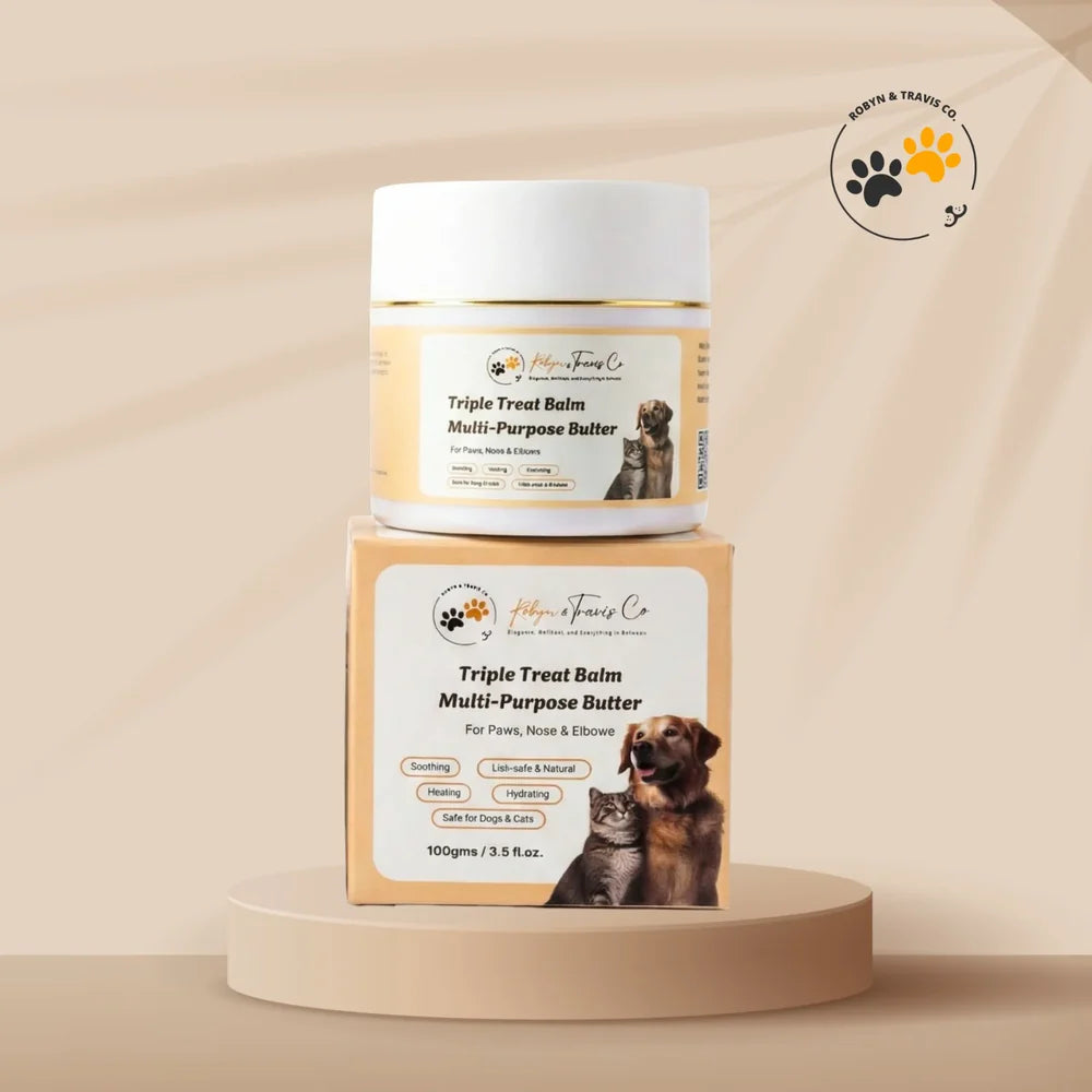 Triple Treat Balm for dog paws and nose repair